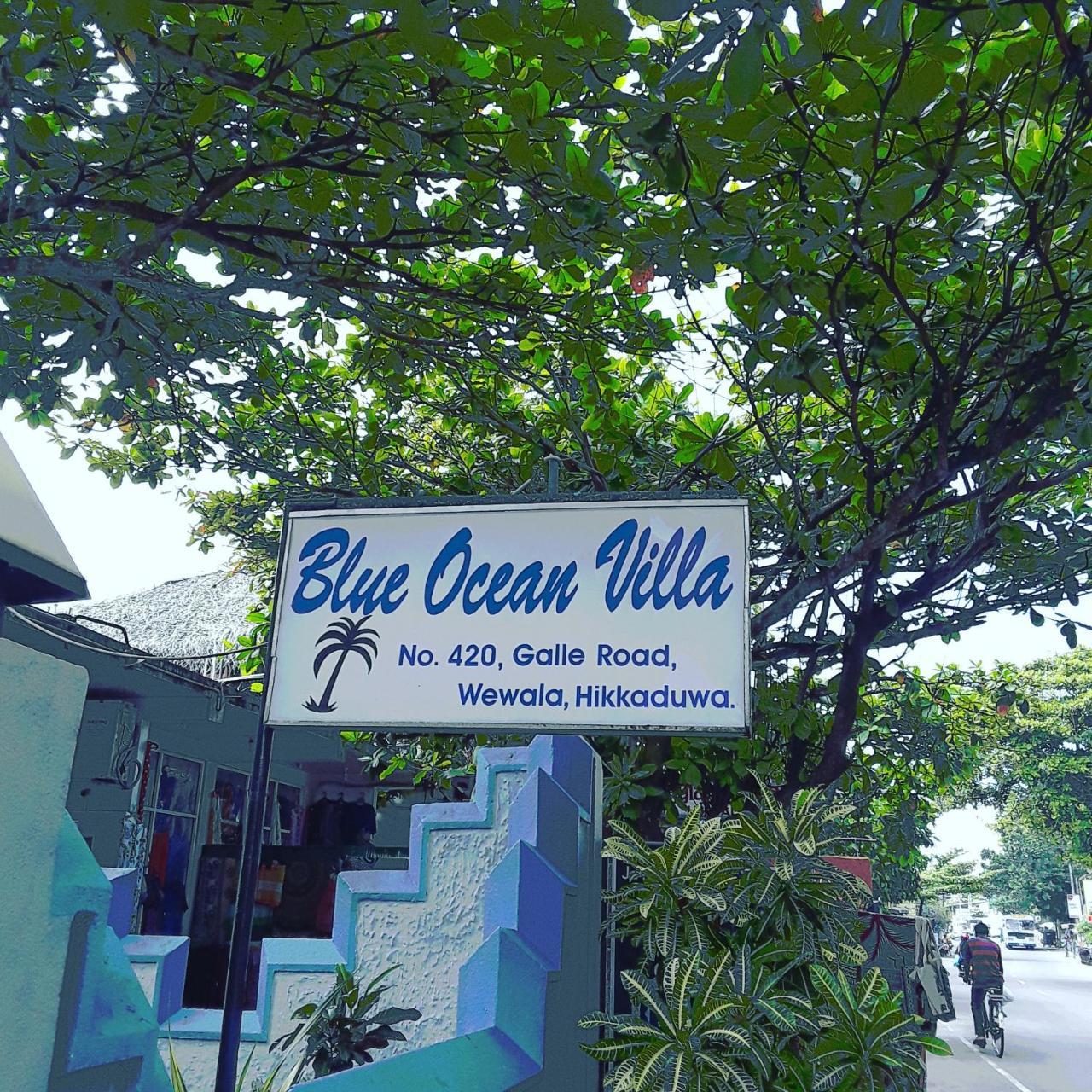 Blue Ocean Villa Hikkaduwa Kültér fotó